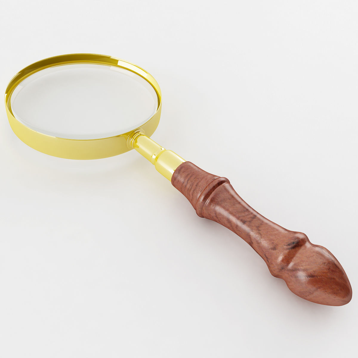 Magnifying Glass 3D model_1
