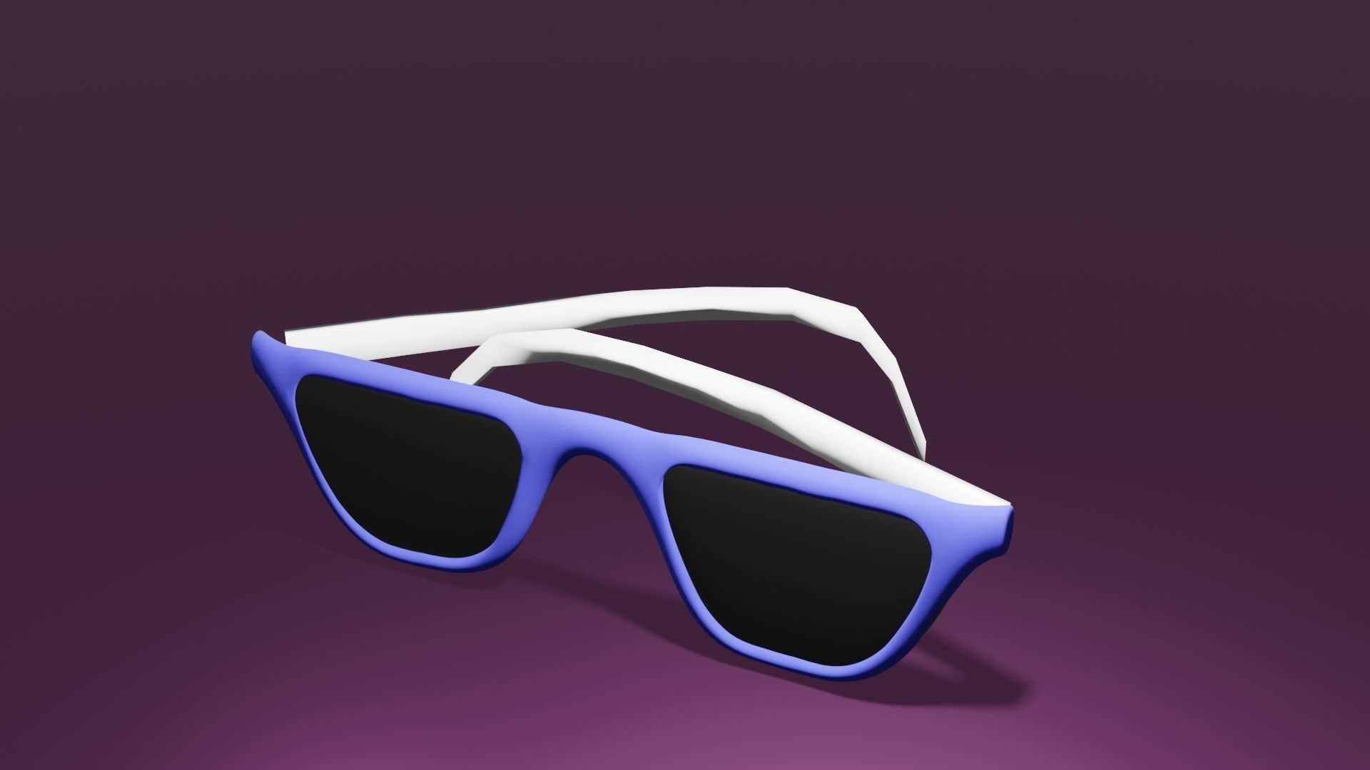 spectacles sunglasses Free low-poly 3D model_4