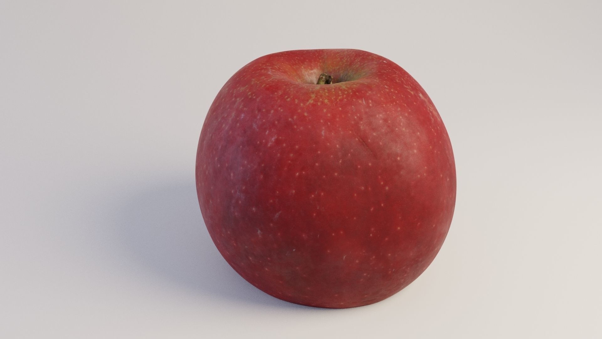 Apple Jonagold Scan Low-poly 3D model_11