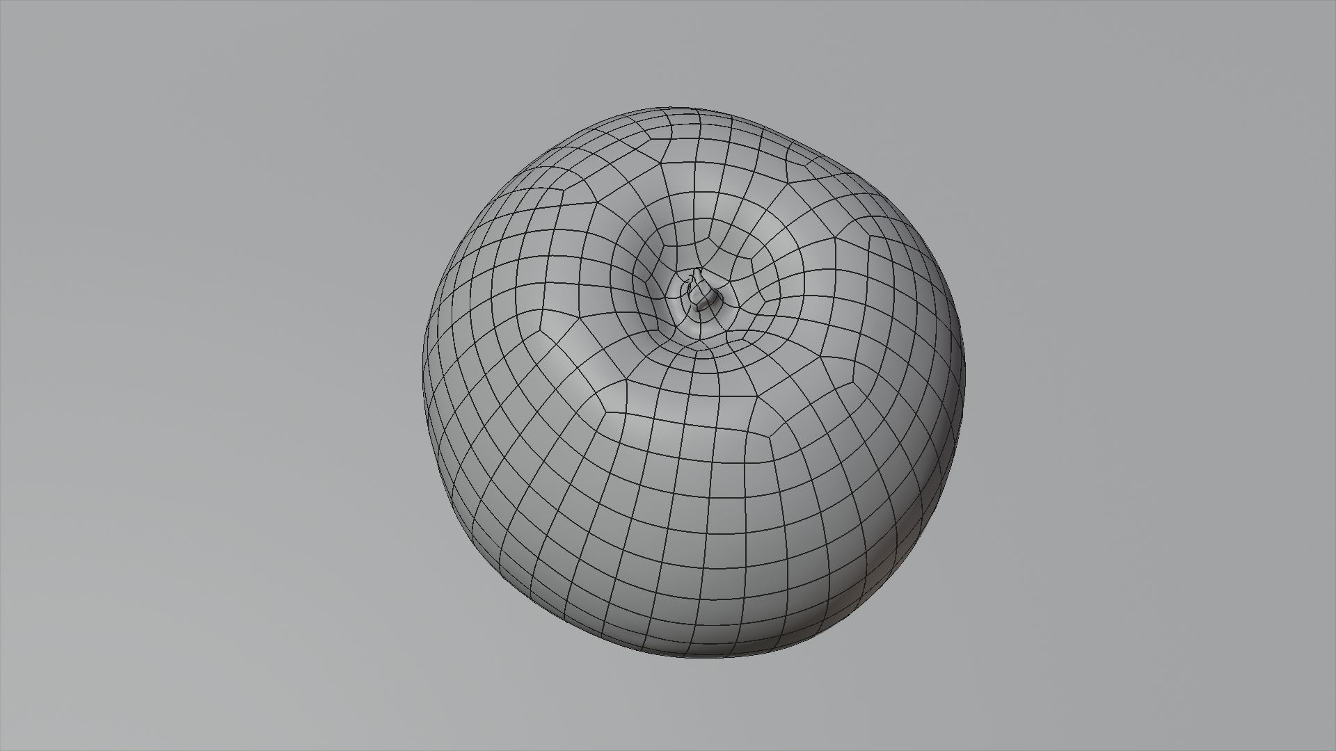 Apple Jonagold Scan Low-poly 3D model_10