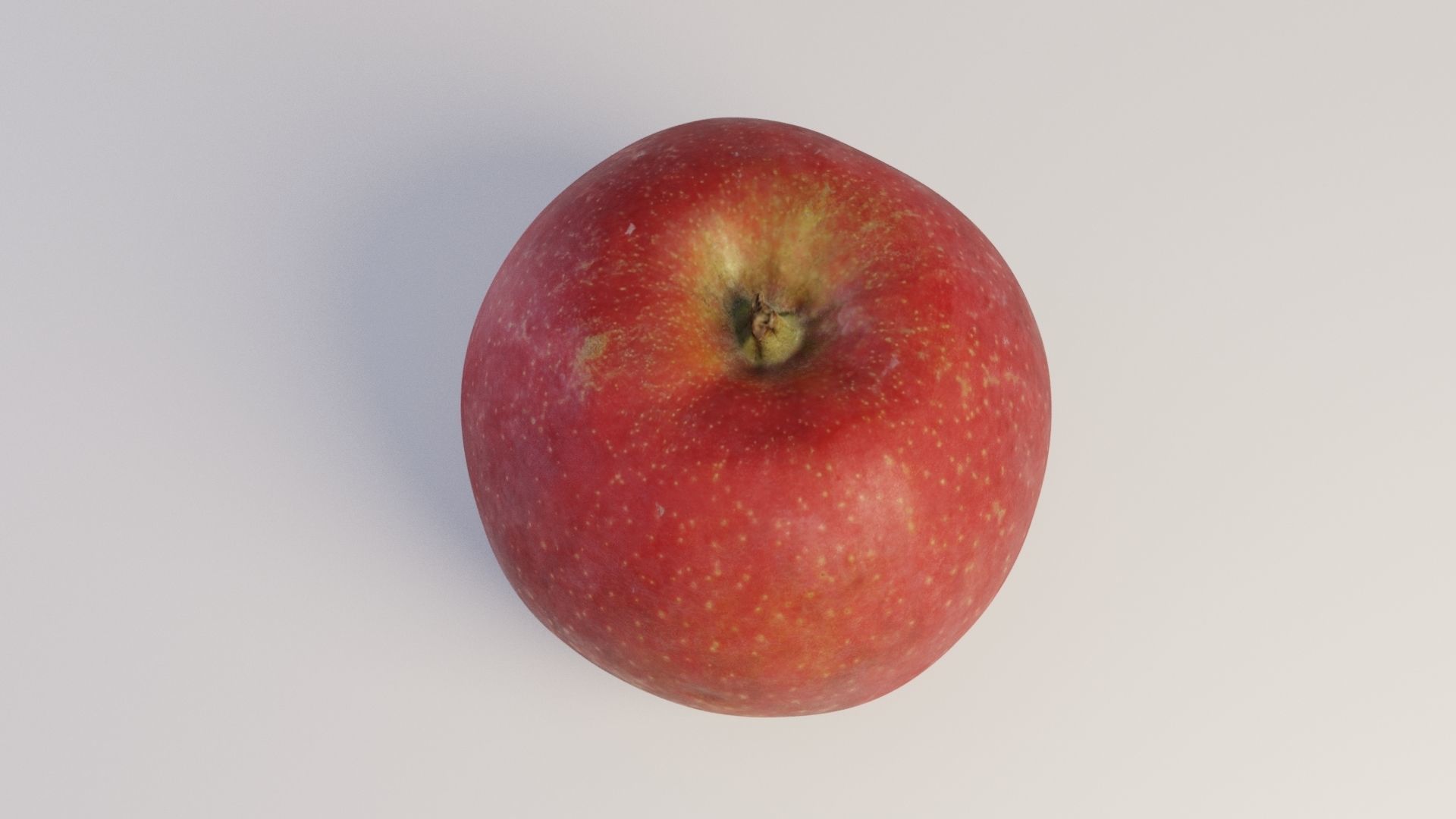 Apple Jonagold Scan Low-poly 3D model_9