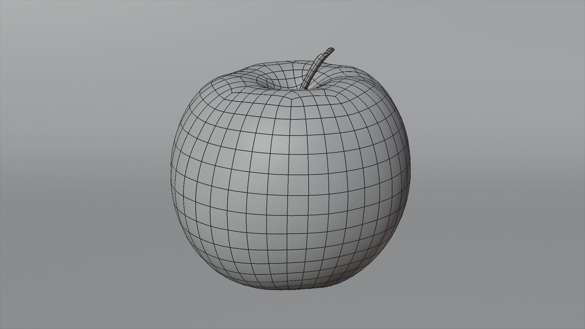 Apple Jonagold Scan Low-poly 3D model_2