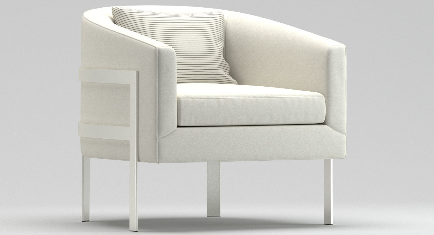 Mitchell Gold Bob Williams Avery Chair 3D model_4