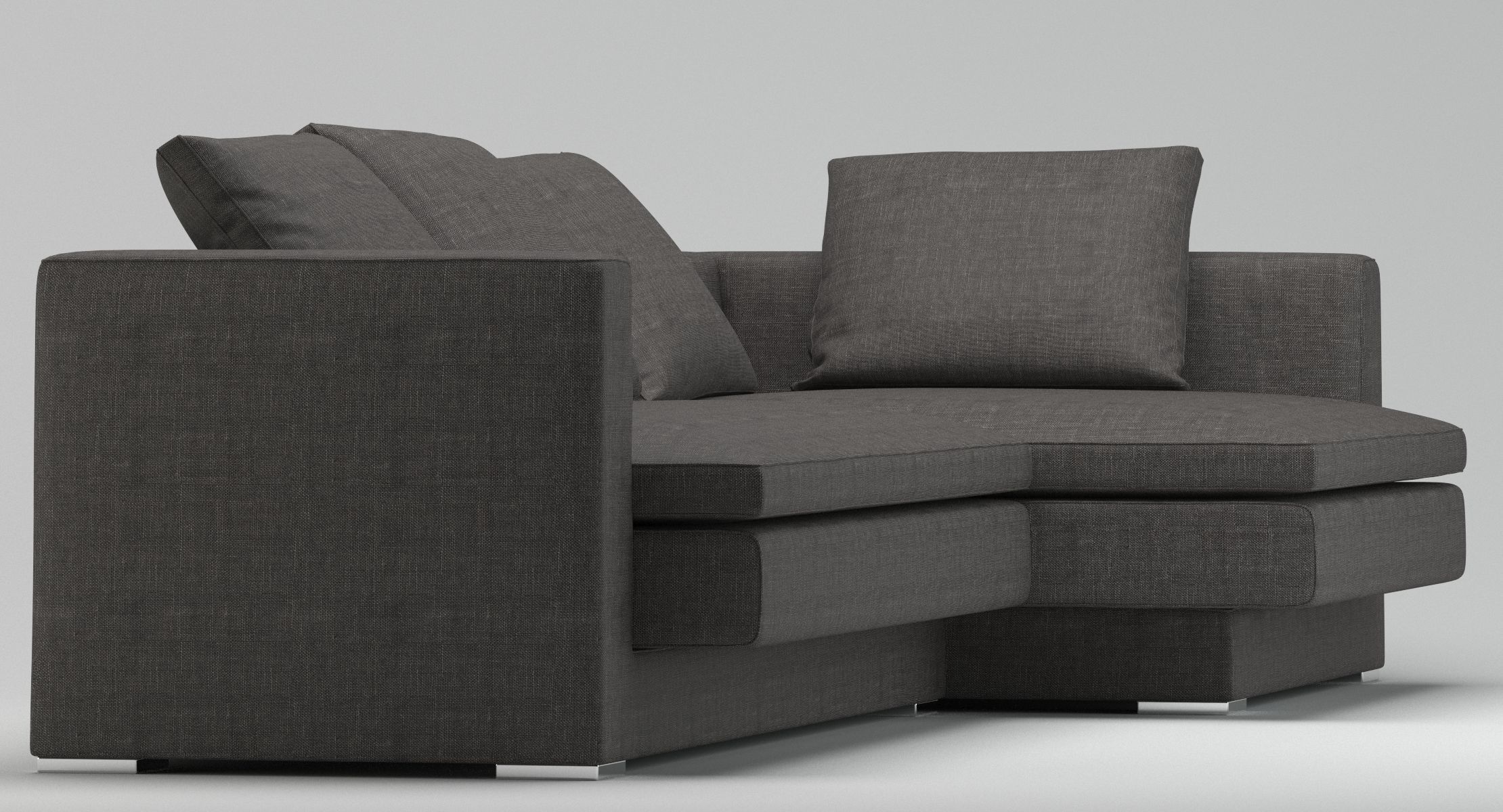 Molteni Sofa Hi Bridge Ferruccio Laviani 3D model_1