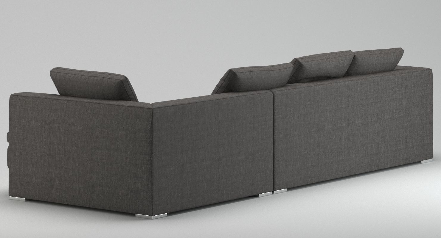 Molteni Sofa Hi Bridge Ferruccio Laviani 3D model_2