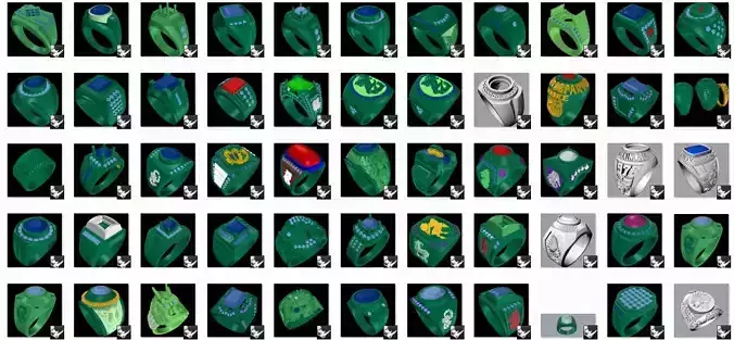 1000 Men Groom diamond Band Ring 3dm Bulk Collection 