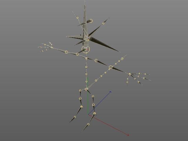 Cartoon rancoon 3D model_4