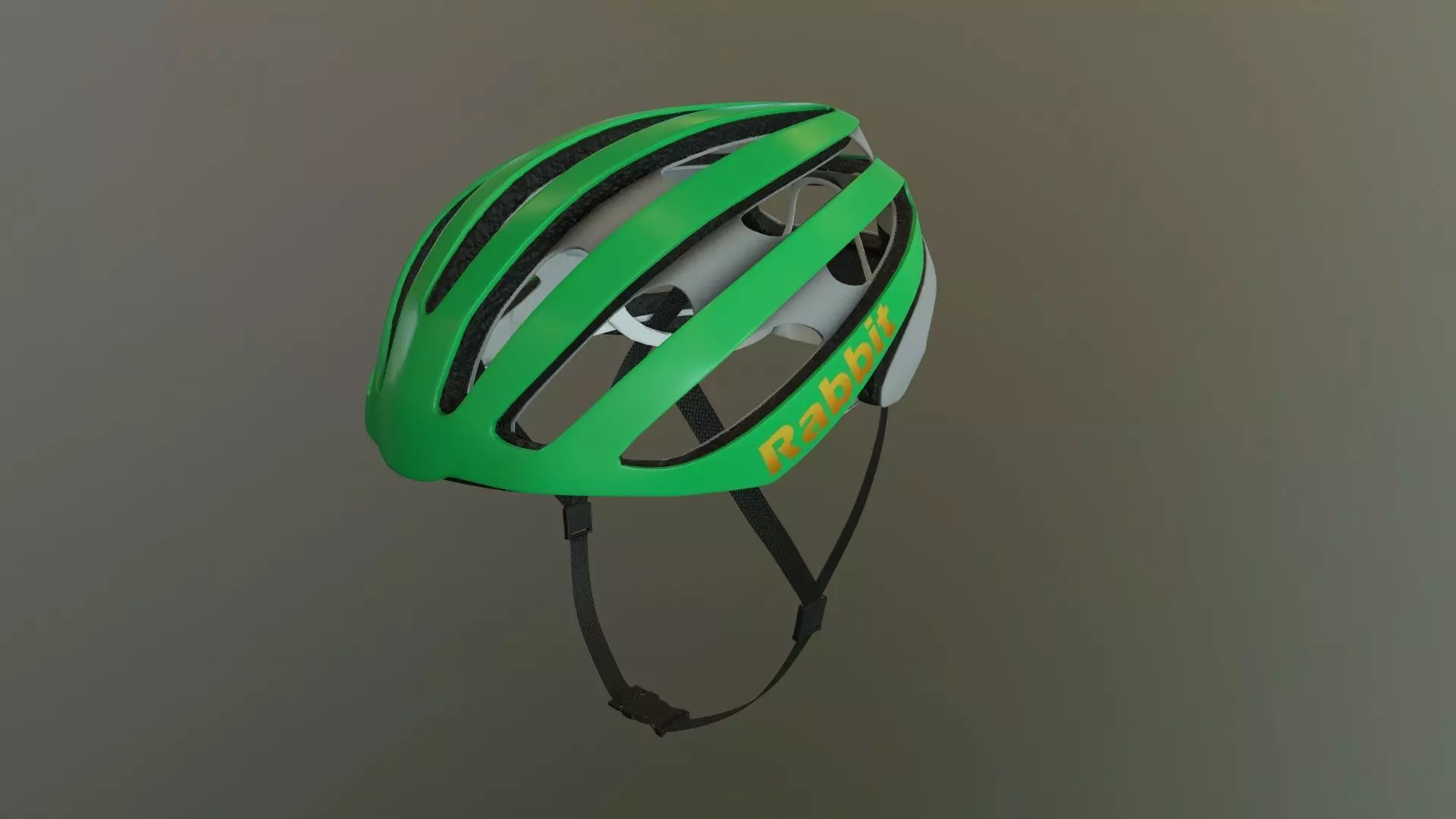 3D Bike Helmet - Low poly Low-poly 3D model