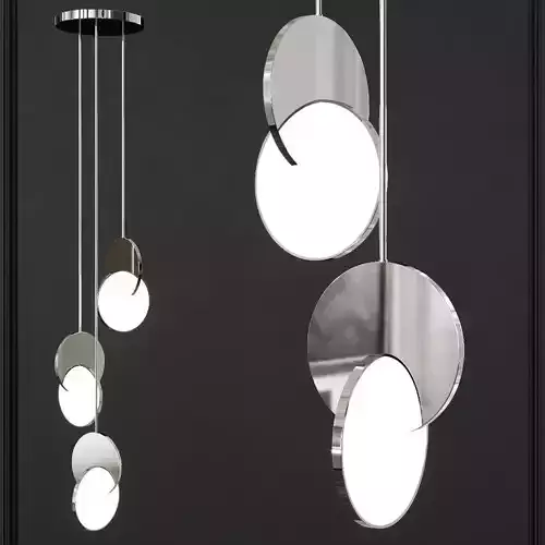 Lee Broom ECLIPSE CHANDELIER  POLISHED POLISHED CHROME