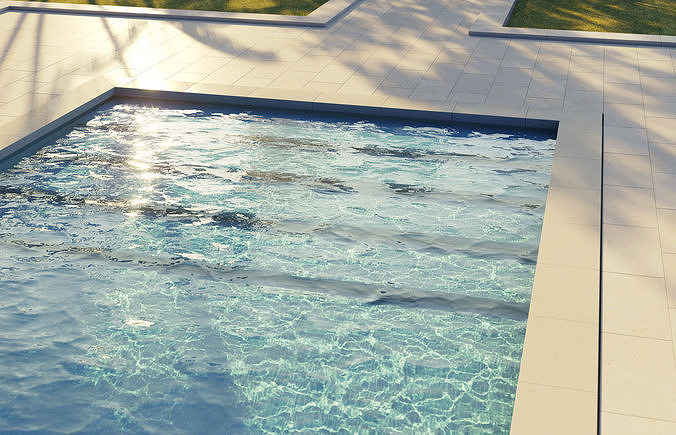 Swimming pool 3D model