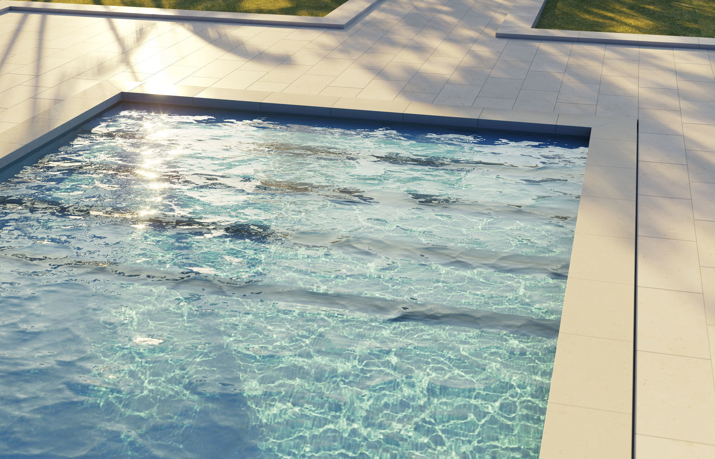Swimming pool 3D model_0