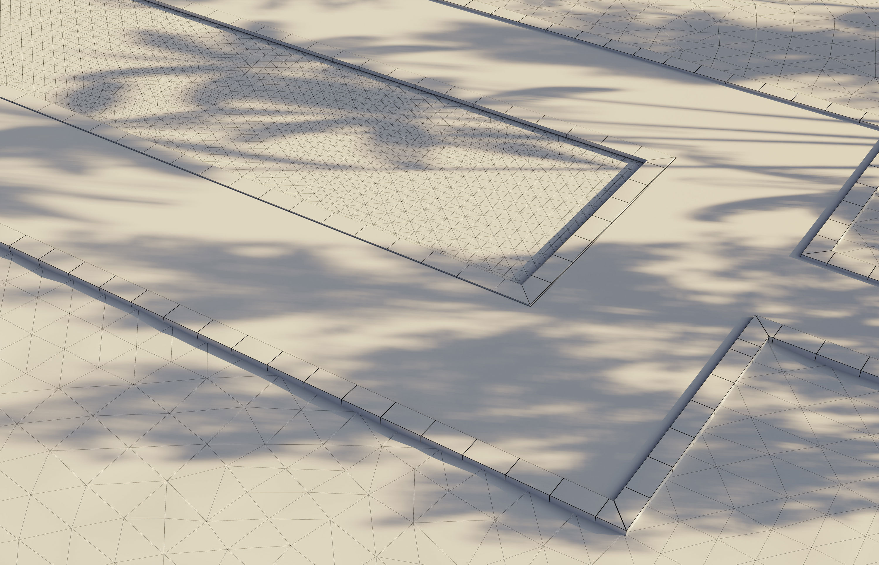 Swimming pool 3D model_6