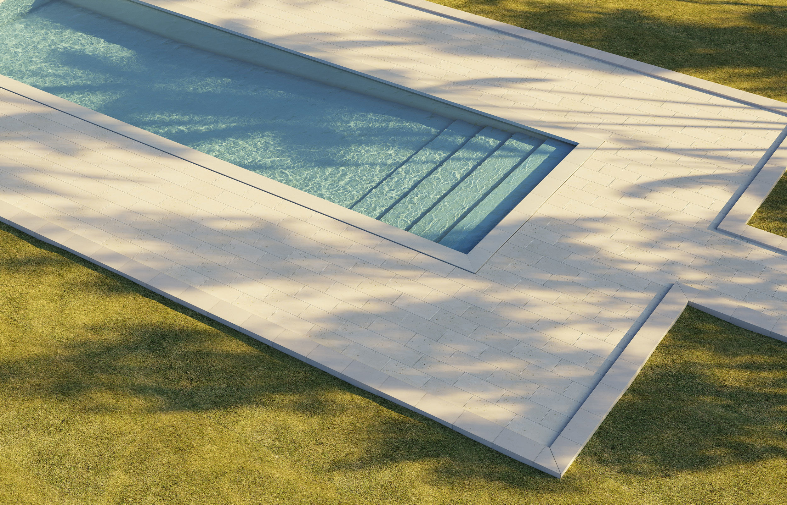 Swimming pool 3D model_5