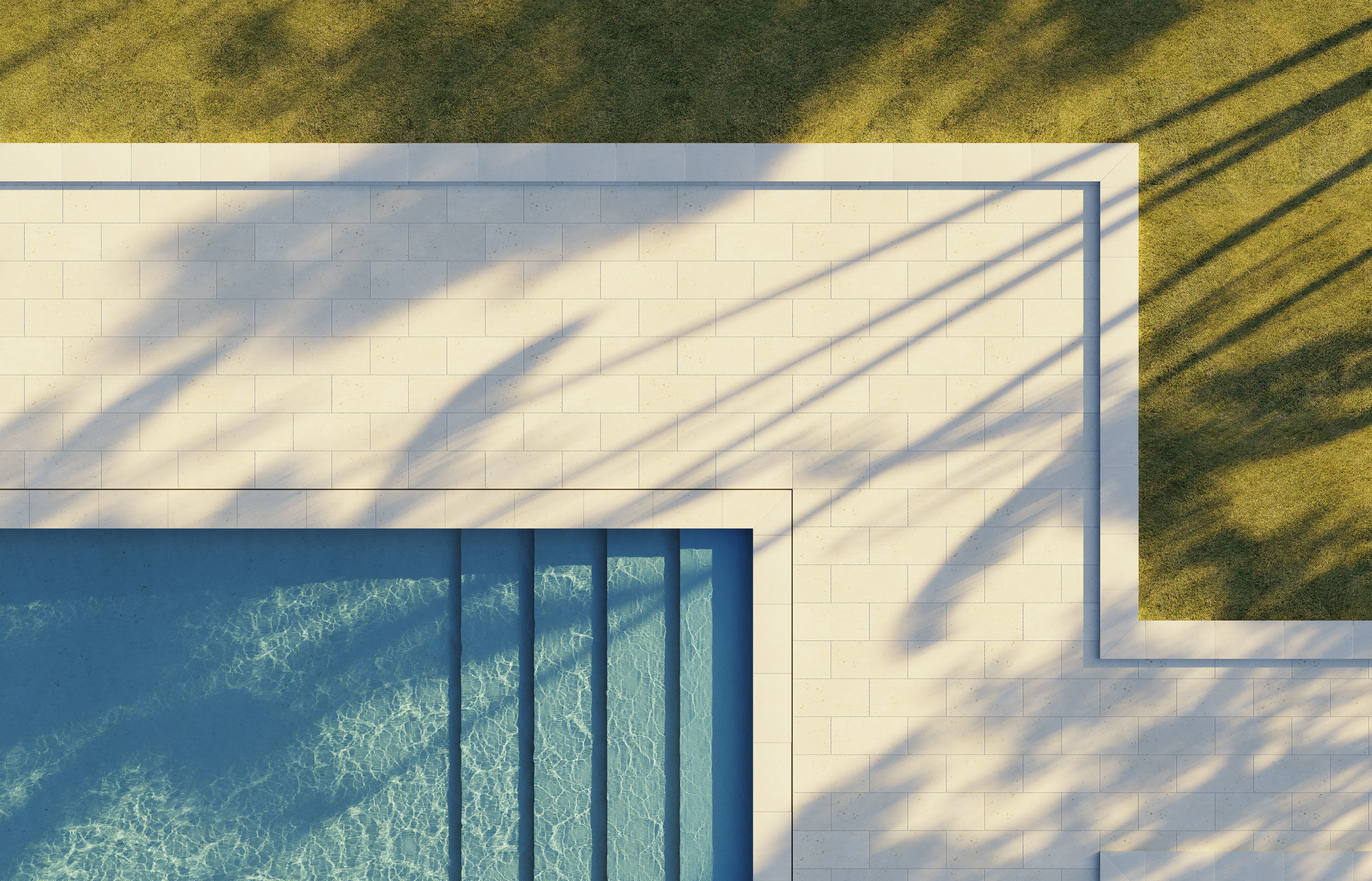 Swimming pool 3D model_4