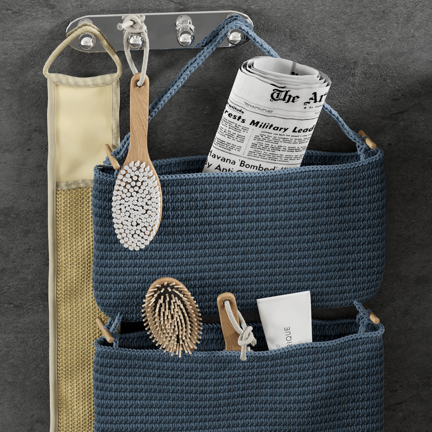 Bathroom set 2 3D model_3