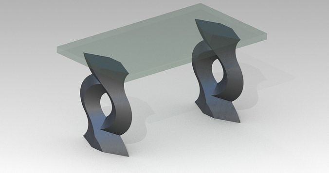Table base 3D model