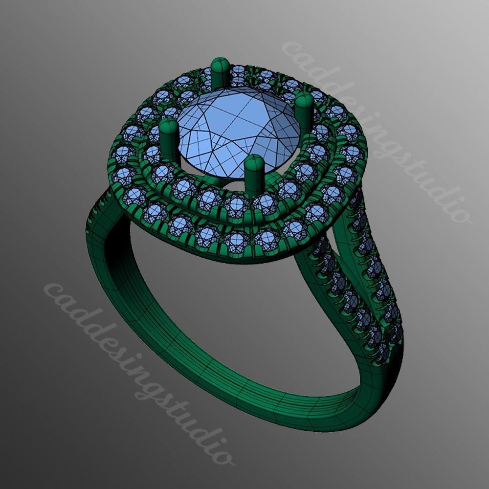 Ring bi 56 3D print model_2