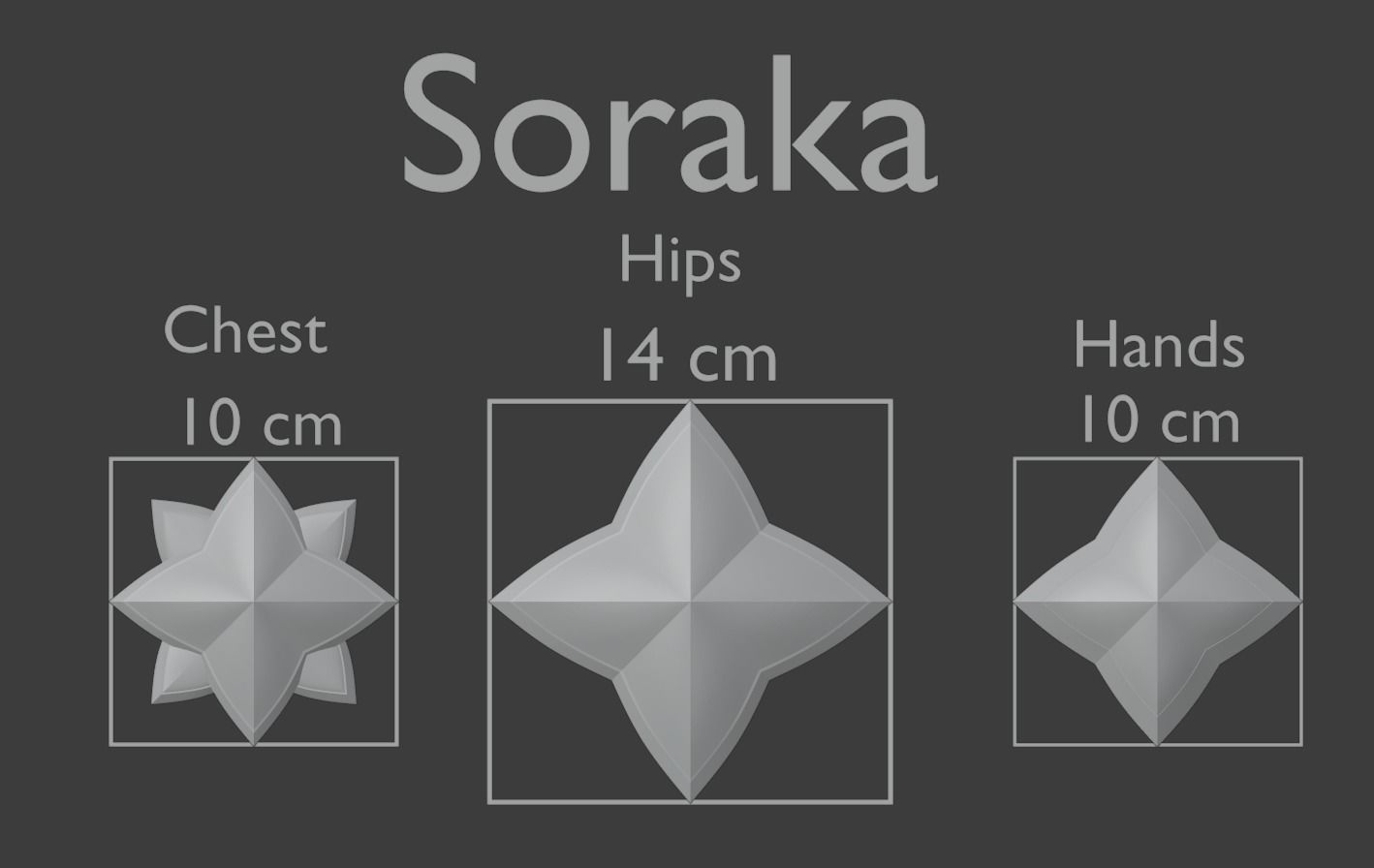 Soraka Starguardian accessories 3D print model_1