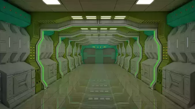 Sci Fi Corridor 