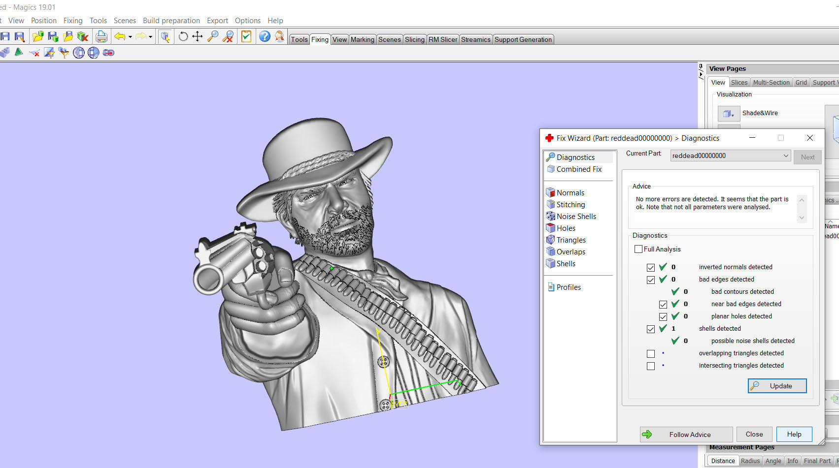 Red dead redemption pendant 3D print model_15