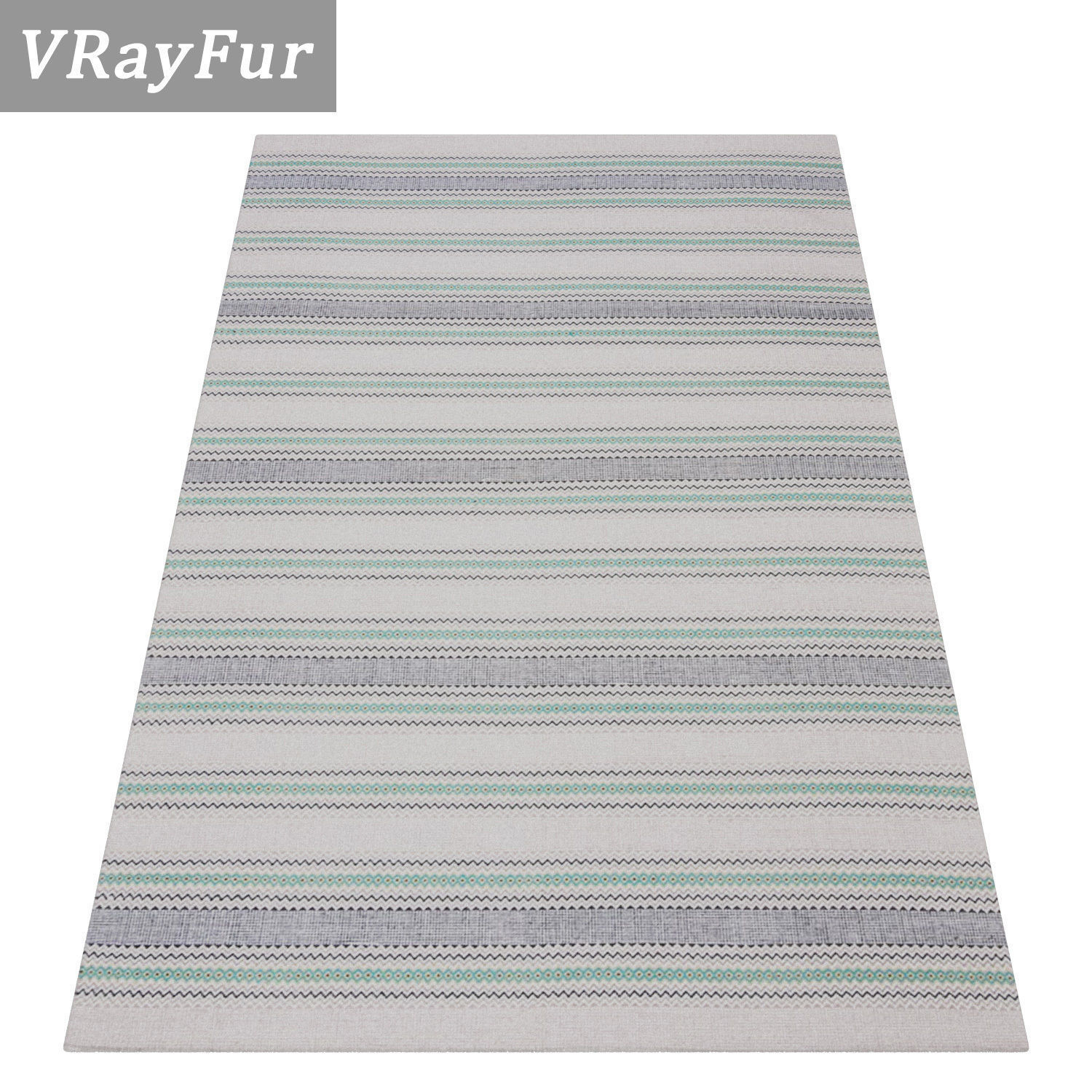 Rug Set 232 3D model_2