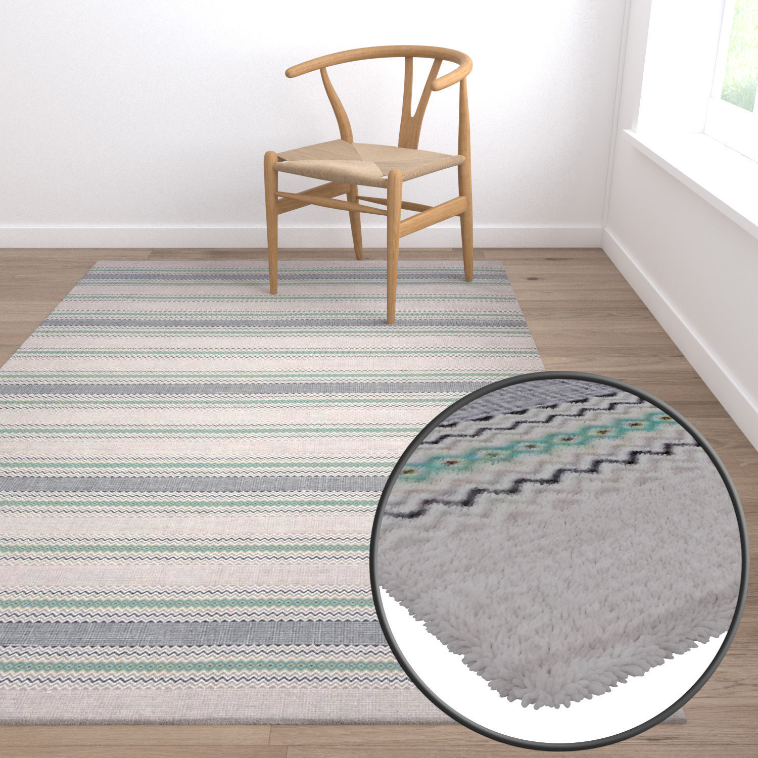 Rug Set 232 3D model_5