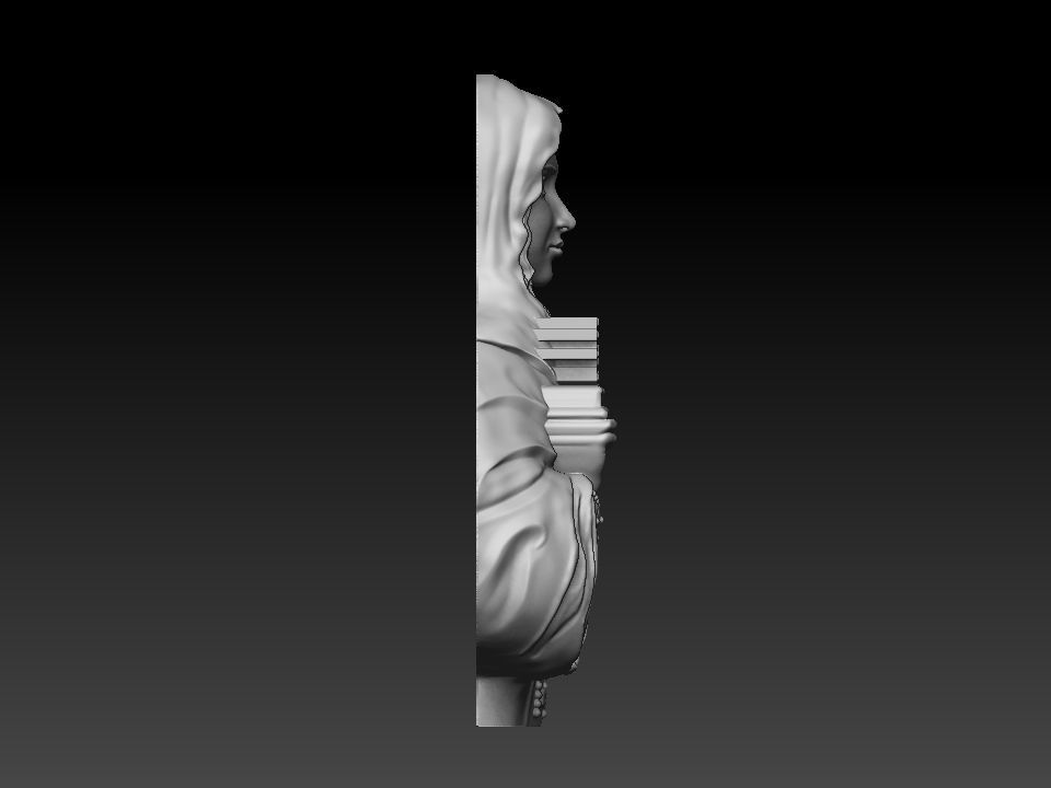 Saint Tatiana pendant god Holy  3D print model_17