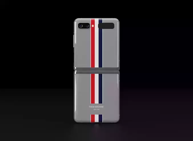 Samsung Galaxy Z Flip Thom Browne Special Edition Low-poly 3D model