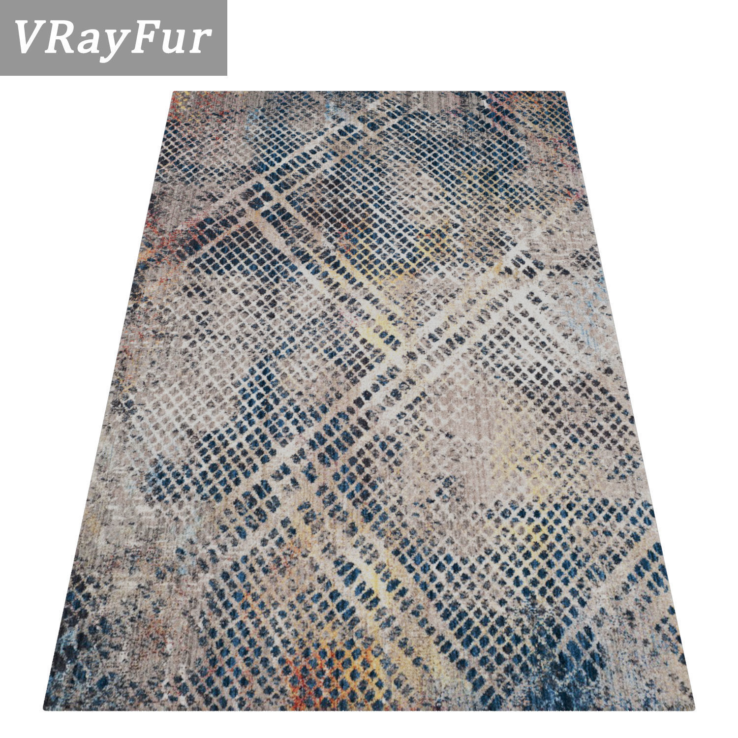 Rug Set 237 3D model_2