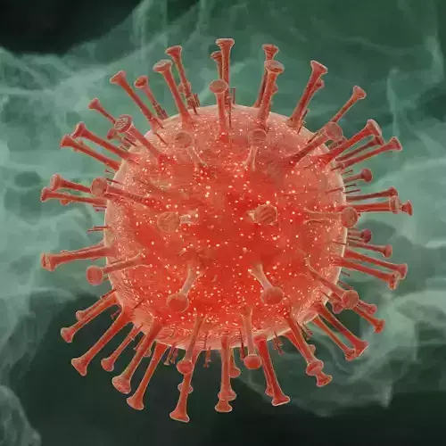 Corona Virus animated COVID-19 PBR 4K texures Low-poly 3D model
