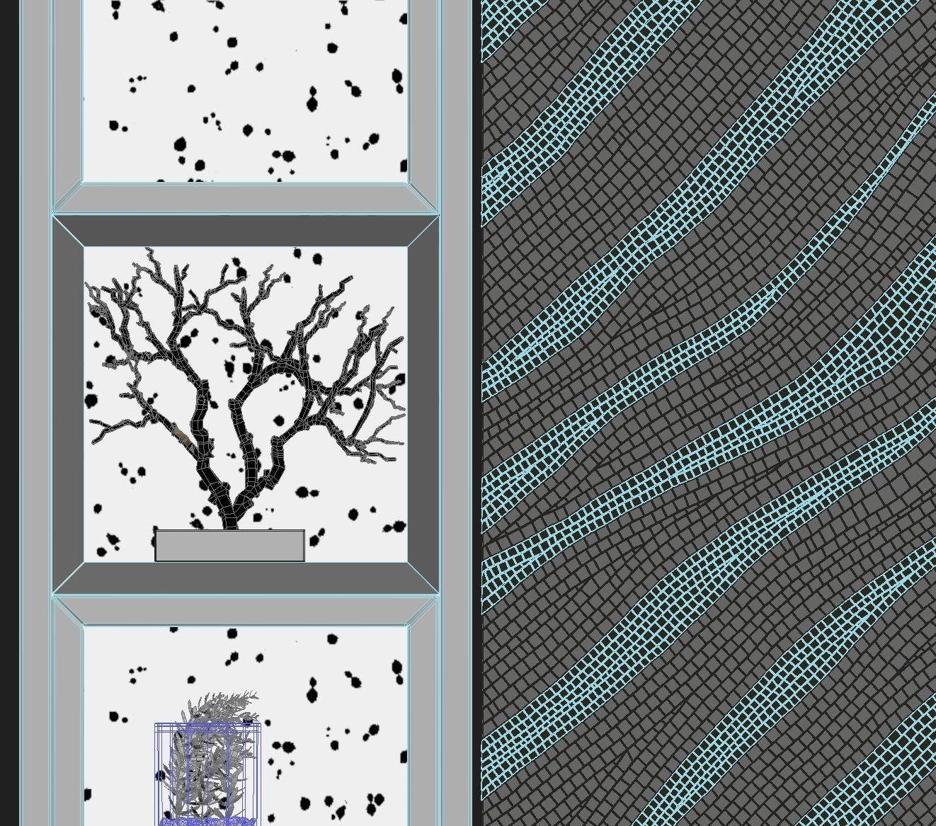 SICIS Wall Decor Set 3D model_4