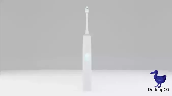 Electric Toothbrush - Bathroom Appliance 3D Asset