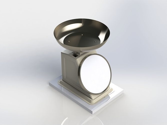 Grocery Produce Scale 3D model