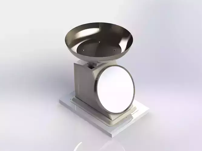 Grocery Produce Scale 3D model