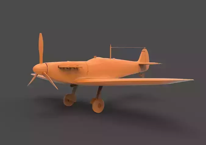 Supermarine Spitfire 3D print model