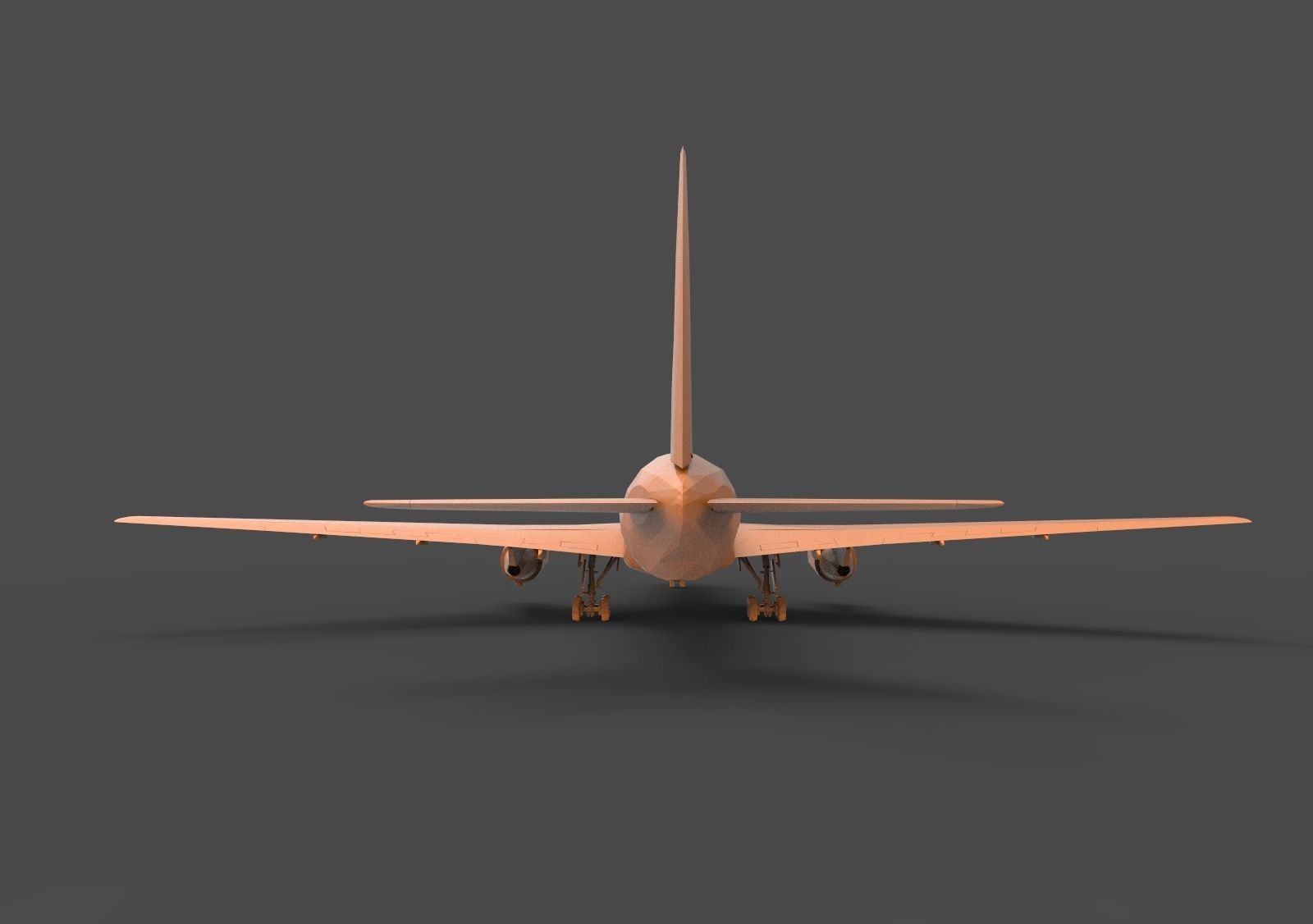 Boeing 767 3D print model_5