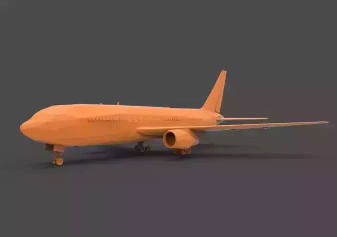 Boeing 767 3D print model