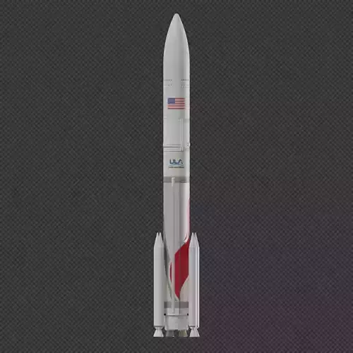 Vulcan rocket 3D model