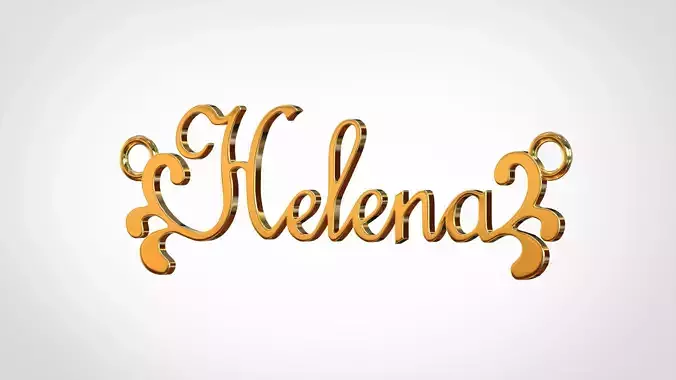 Helena Pendant 3D print model