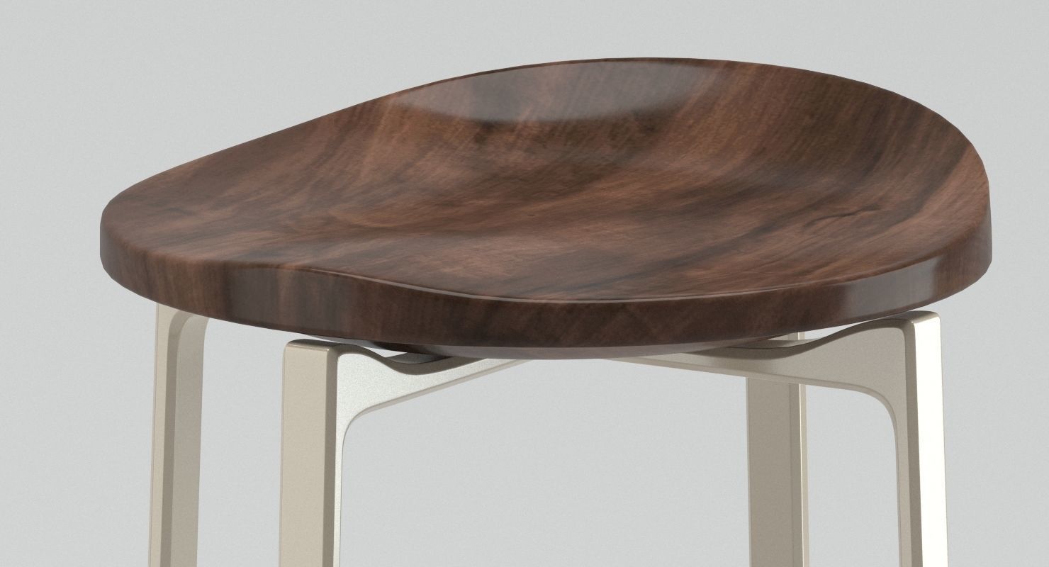 Pepper Counterstool Holly Hunt 3D model_1