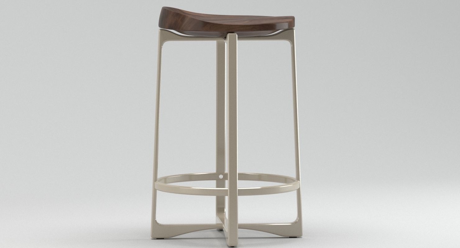 Pepper Counterstool Holly Hunt 3D model_3