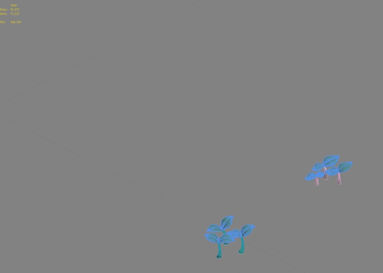 plant cartoon 3D model_15