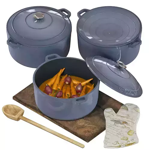 Chasseur Kitchen Set with Vegetables