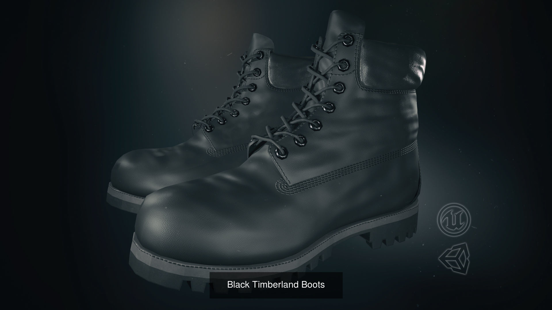 15 Male and Female Boots 3D Model Collection_18