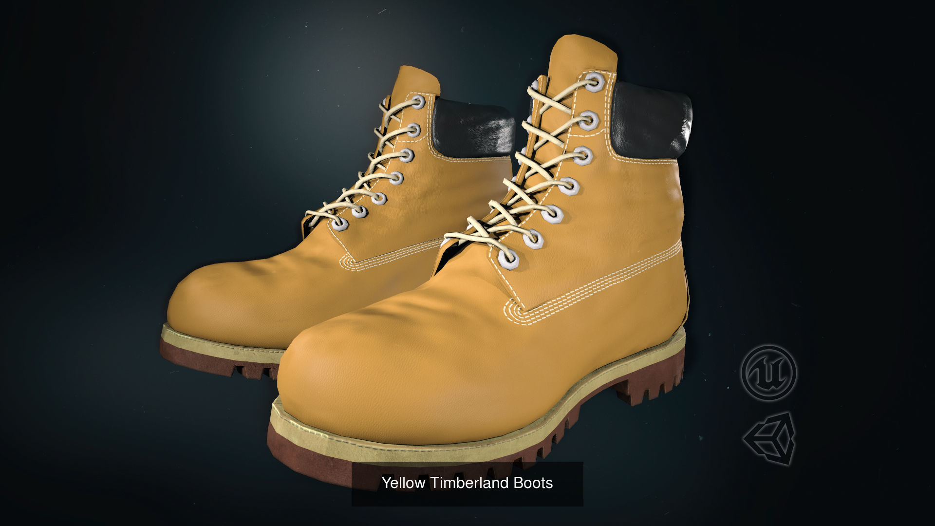 15 Male and Female Boots 3D Model Collection_20