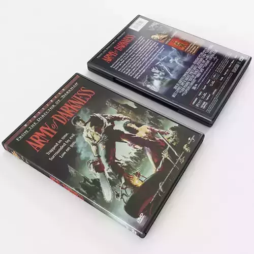 DVD Case 3D model