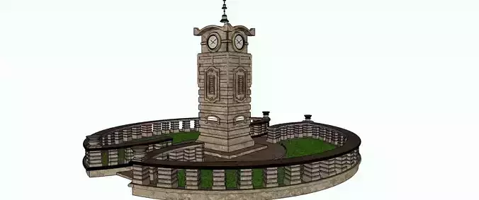 Monument Free 3d model