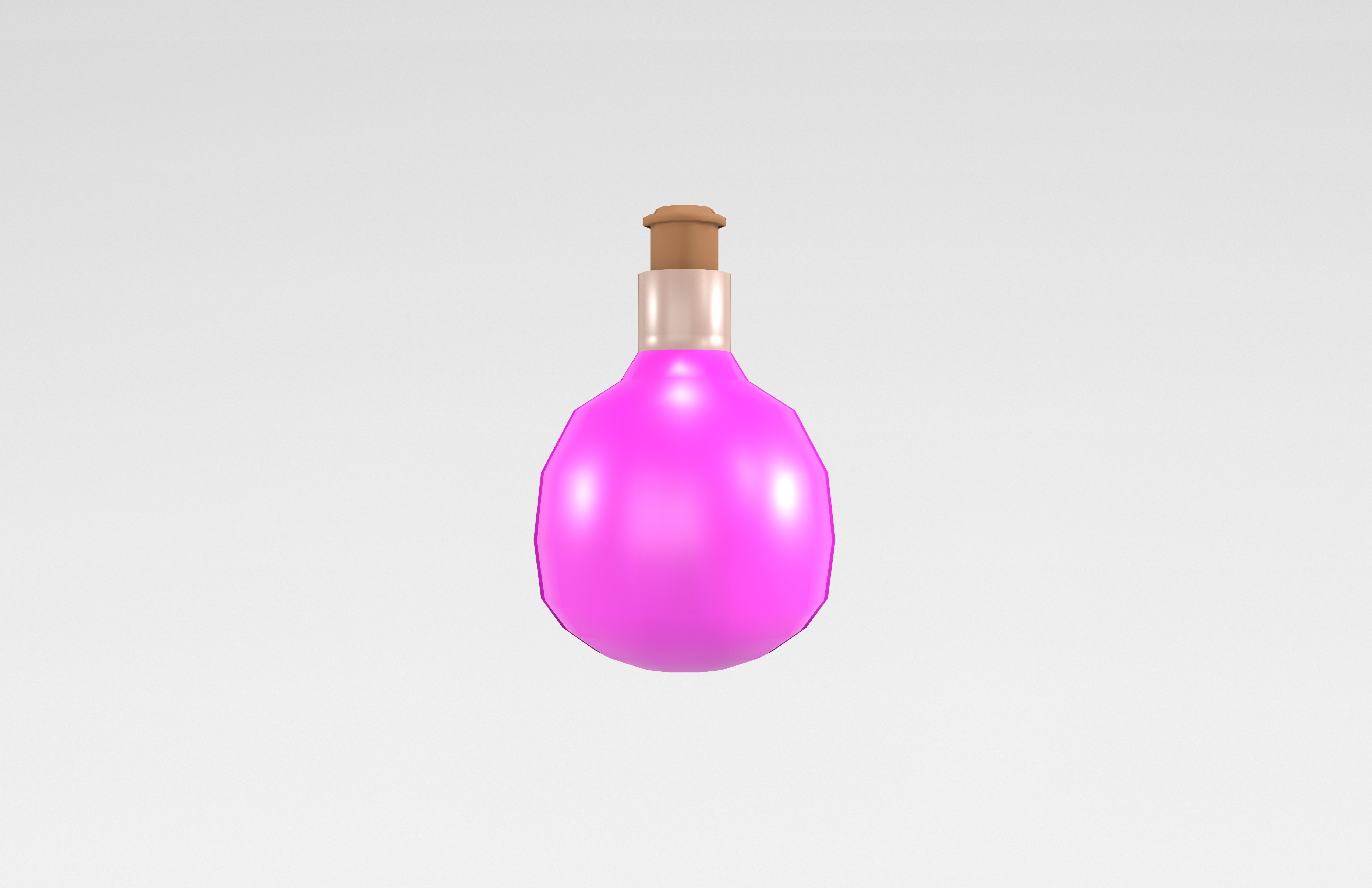 Potions v1 005 Low-poly 3D model_1