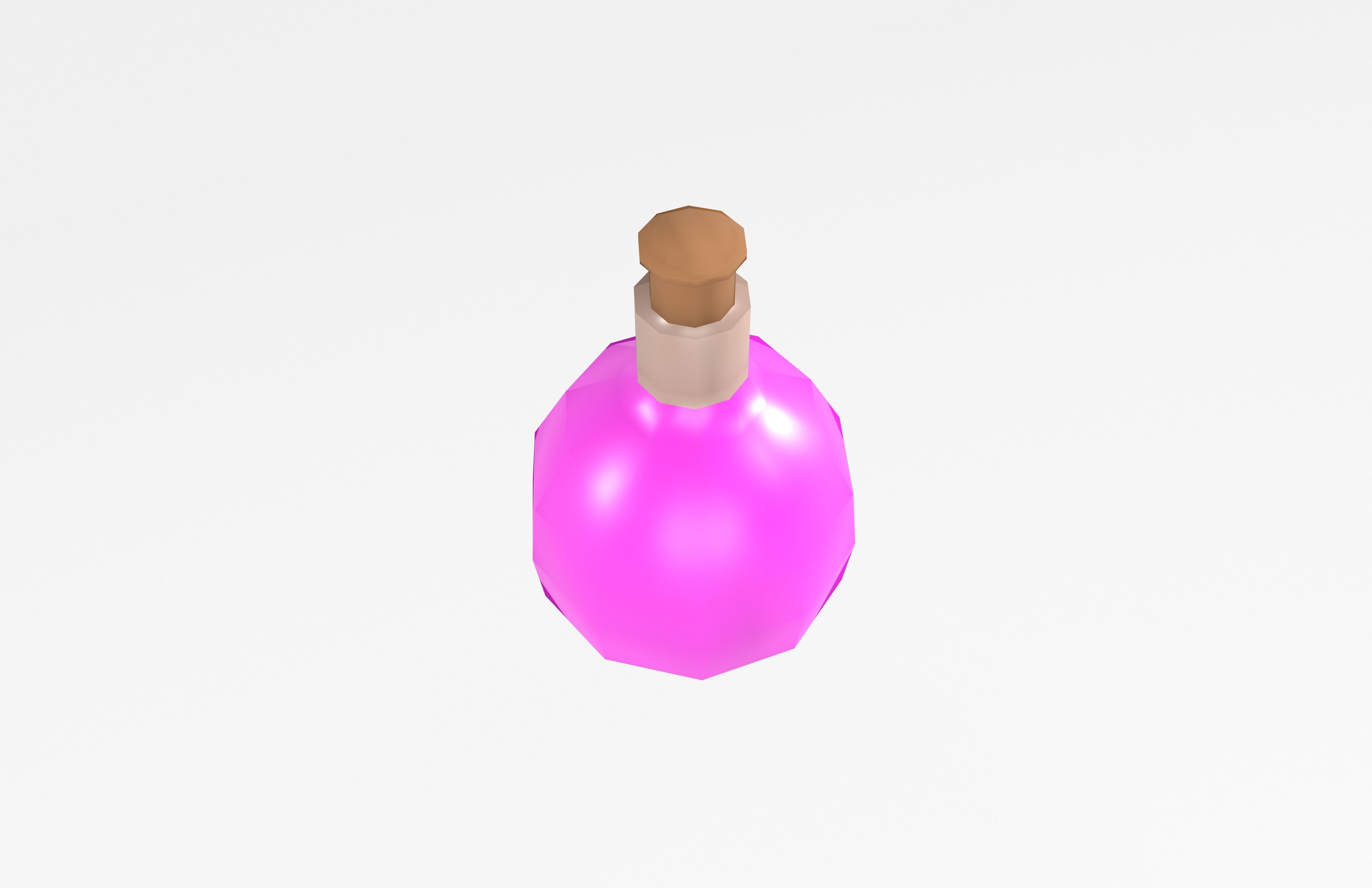 Potions v1 005 Low-poly 3D model_3