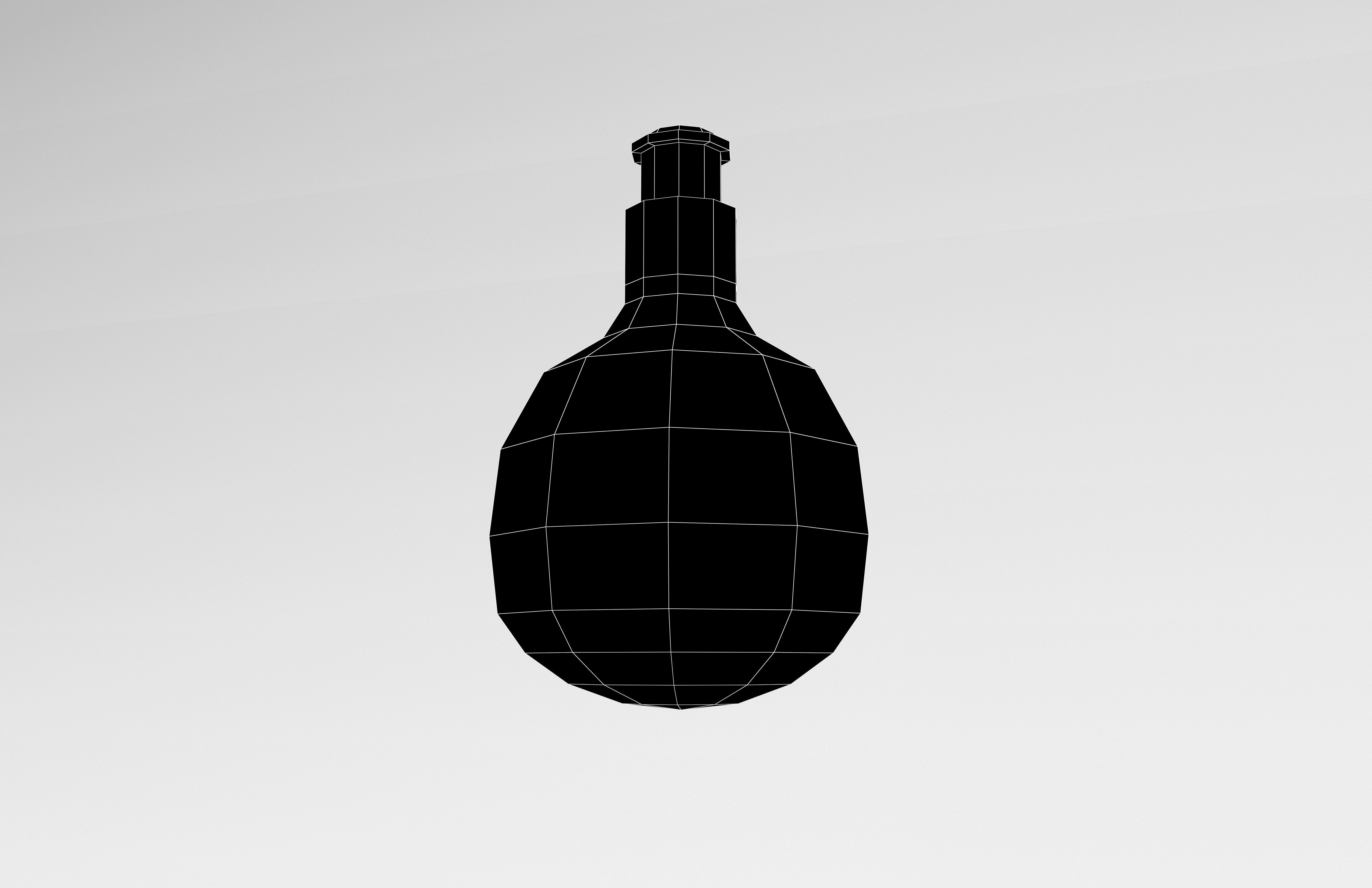Potions v1 005 Low-poly 3D model_7